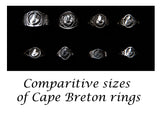 Men's Wide Band Cape Breton Ring R480