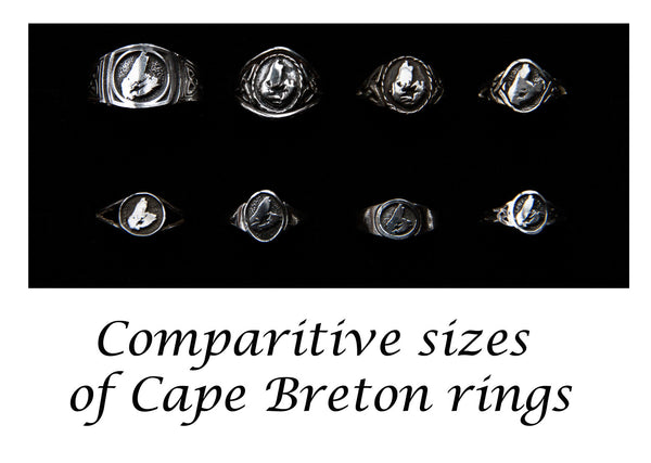 Men's Wide Band Cape Breton Ring R480