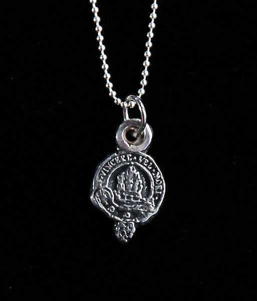 MacNeil Family Crest Pendant, extra small