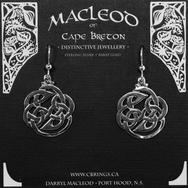 Celtic Circular Lugh's Knot     E105A