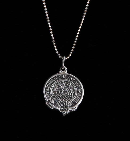 MacPherson/Gillis Family Crest Pendant, Small