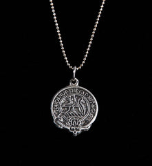 MacPherson/Gillis Family Crest Pendant, Small