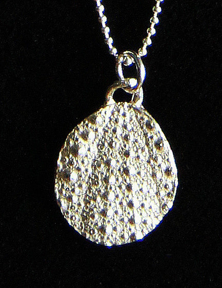 Sea Urchin Wide Teardrop Pendant