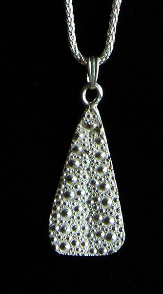 Sea Urchin Long Triangle Pendant